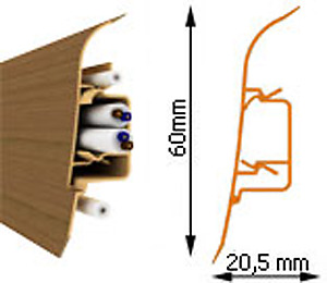 Плинтус LM60