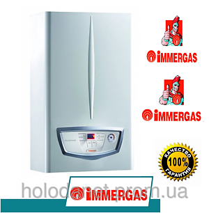 Газовый котёл двухконтурный Immergas Eolo Mini Muthos 24 2 E (Турбо)+ ТРУБА