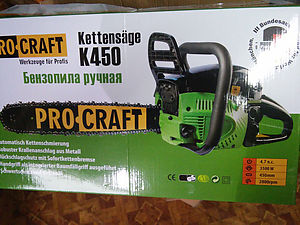 Бензопила Pro Craft K450 3.5 kW