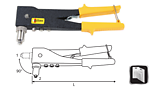 Заклепочник 2 положения (250мм/10