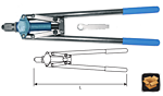 Заклепочник двуручный (430мм/17