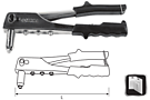 Заклепочник (250мм/10