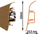Плинтус LM60