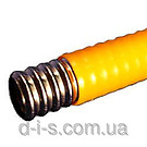 Труба гофрированная нержавеющая для газа с полиэтиленовым покрытием (желтая, белая, красная) диаметр 15  мм.